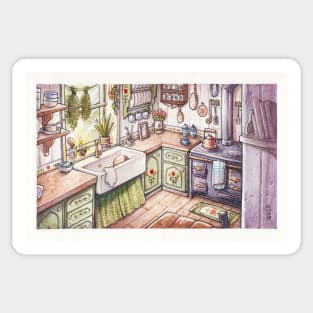 Witch Farm Kitchen Sticker